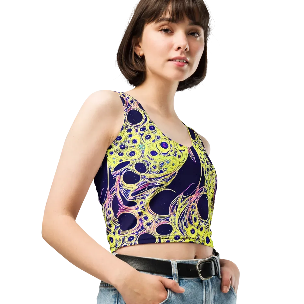 Solar Void on Crop Top — Right Front