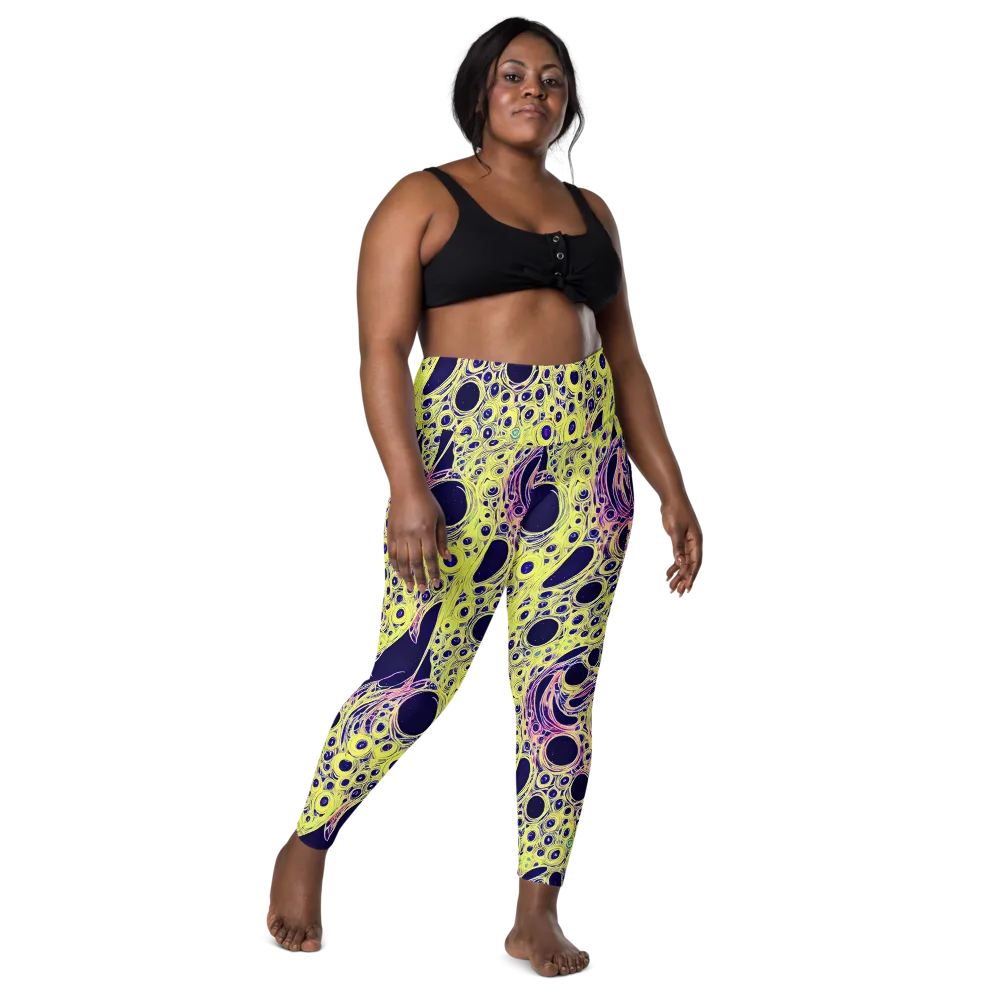 Solar Void on Leggings with Pockets — Front
