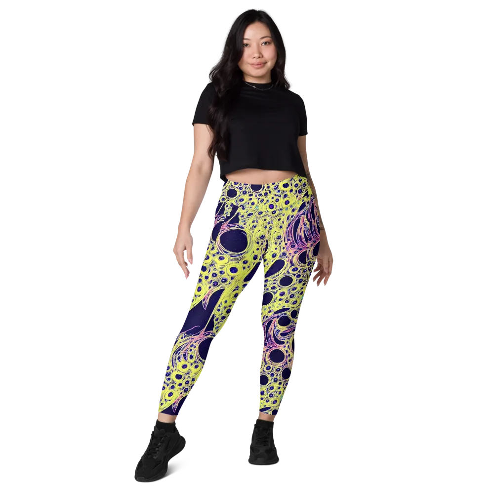 Solar Void on Leggings with Pockets — Front