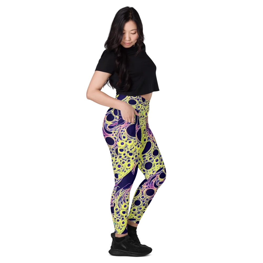 Solar Void on Leggings with Pockets — Right