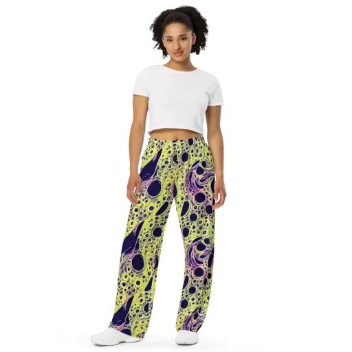 Solar Void on a Wide-Leg Pants