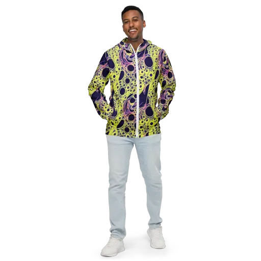 Solar Void on a Men's Windbreaker