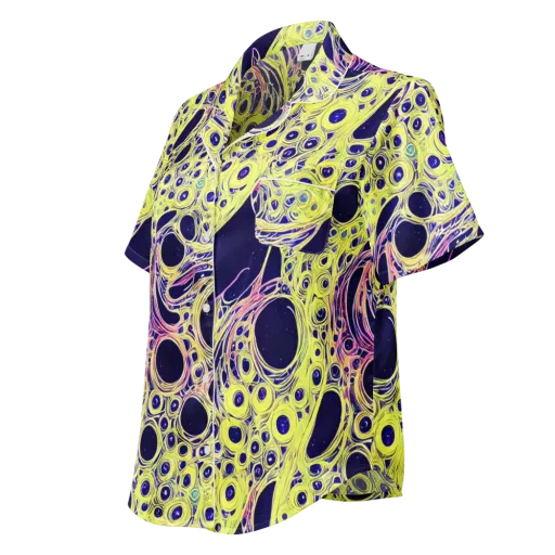 Solar Void on a Women's Short Sleeve Pajama Top