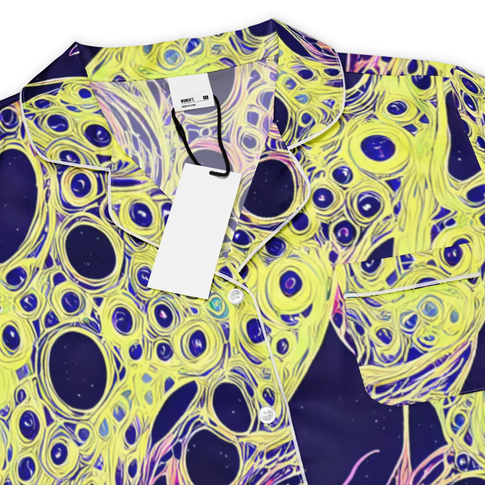 Solar Void on Women's Short Sleeve Pajama Top — Product details