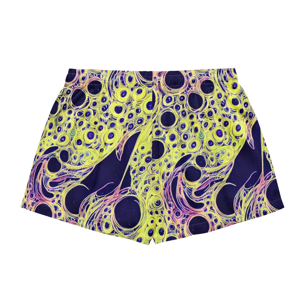 Solar Void on Women's Pajama Shorts — Back