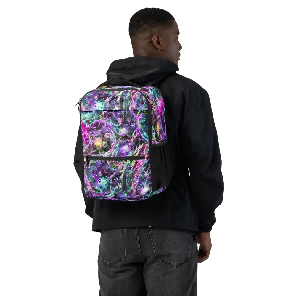 Amethyst Storm on Utility Backpack — Back