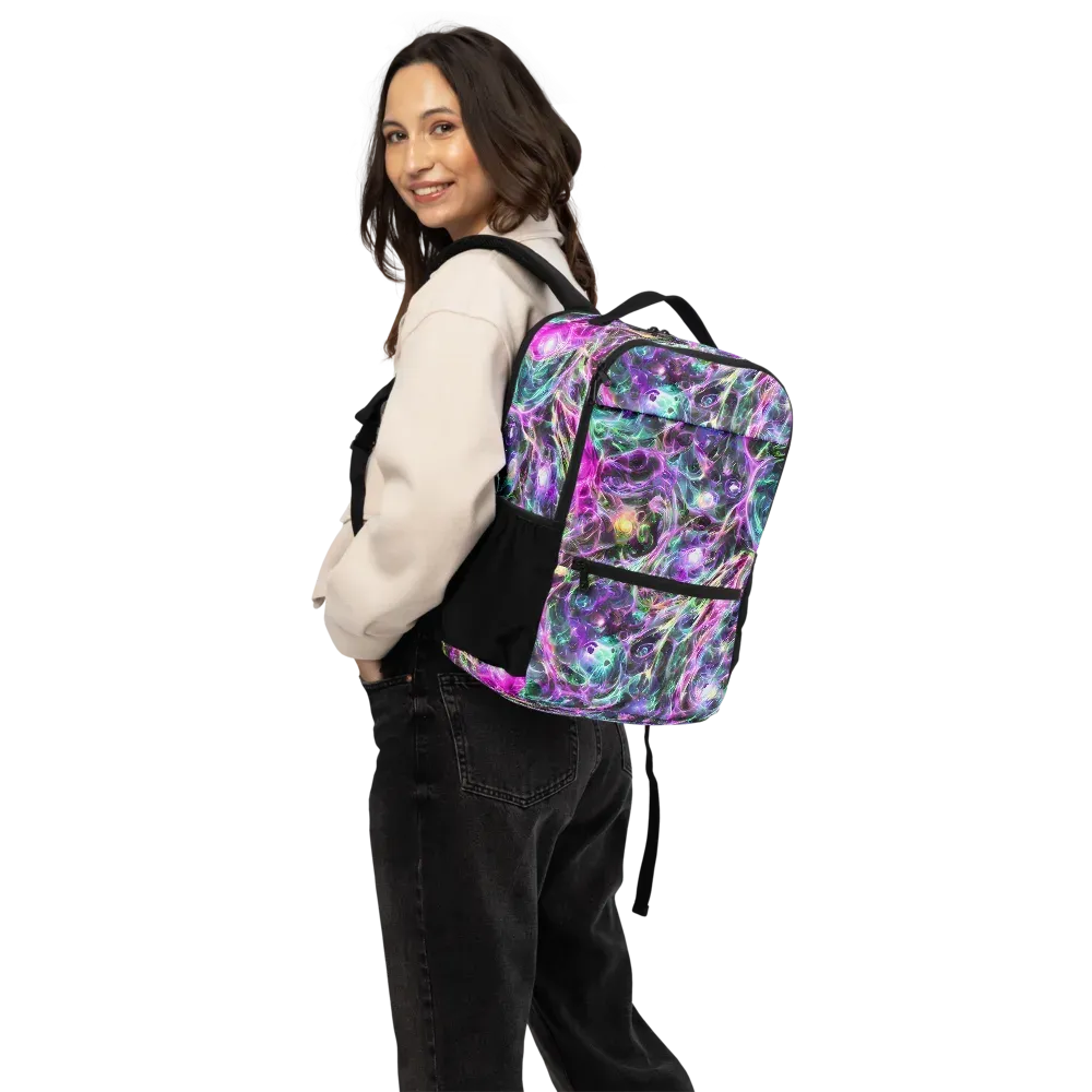 Amethyst Storm on Utility Backpack — Back