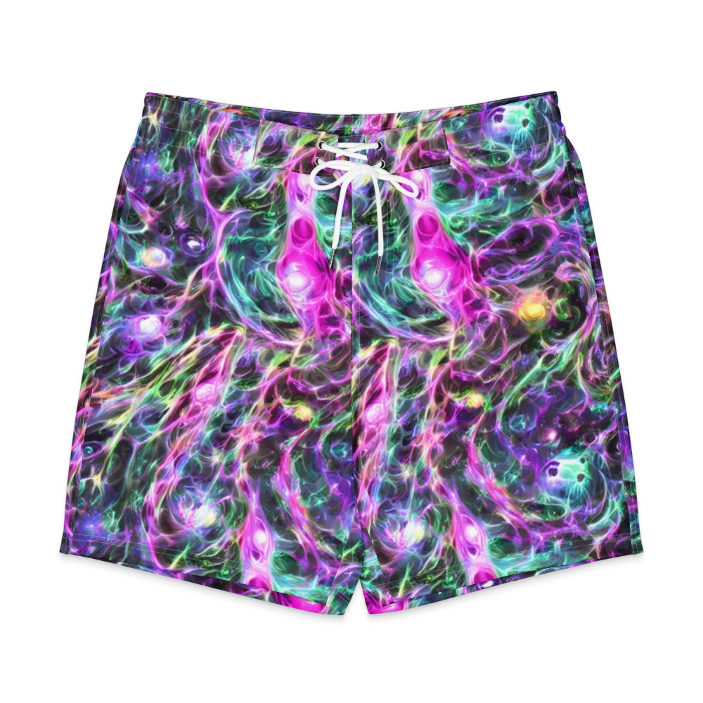 Amethyst Storm on Men's Board Shorts — Front