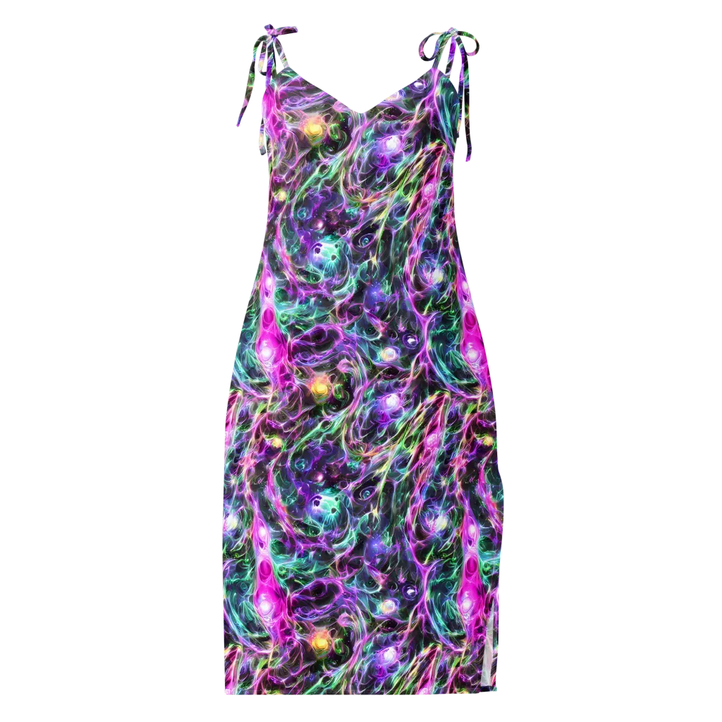 Amethyst Storm on Slip Dress — Front