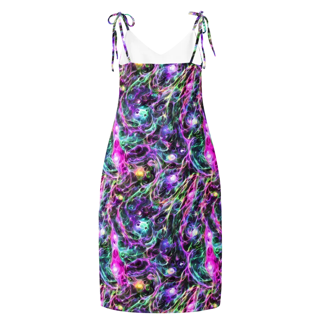 Amethyst Storm on Slip Dress — Back