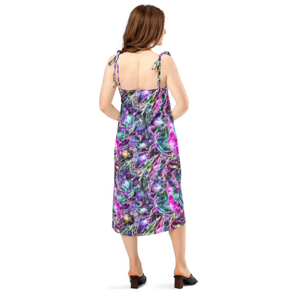Amethyst Storm on Slip Dress — Back