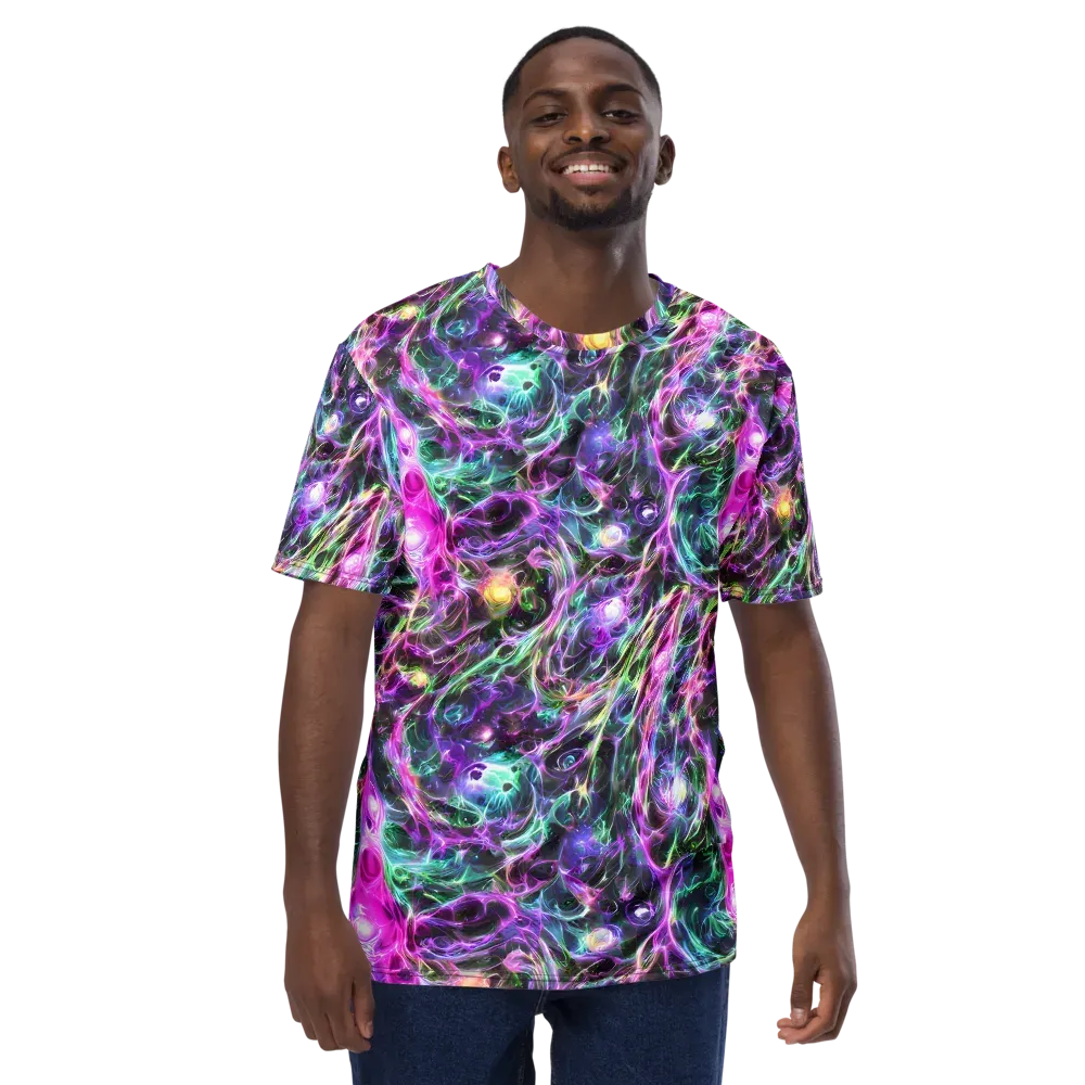 Amethyst Storm on Men's Crew Neck T-Shirt — Front