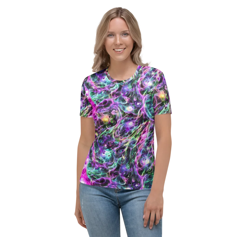 Amethyst Storm on Women's Crew Neck T-Shirt — Front