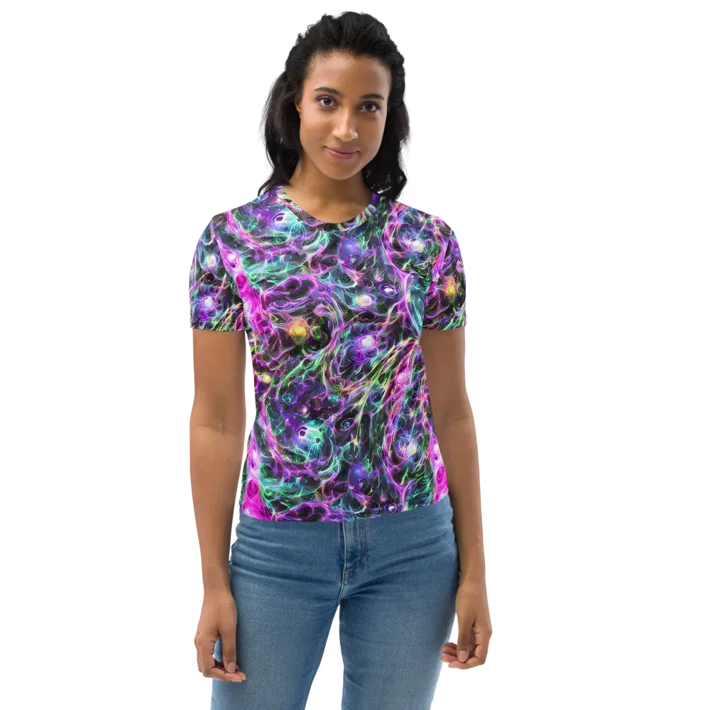 Amethyst Storm on Women's Crew Neck T-Shirt — Front