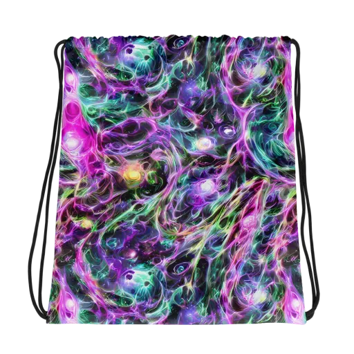 Amethyst Storm on a Drawstring Bag