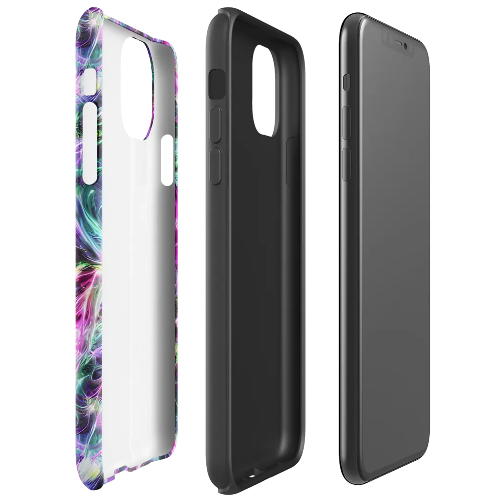 Amethyst Storm on Tough Case for iPhone® — Right