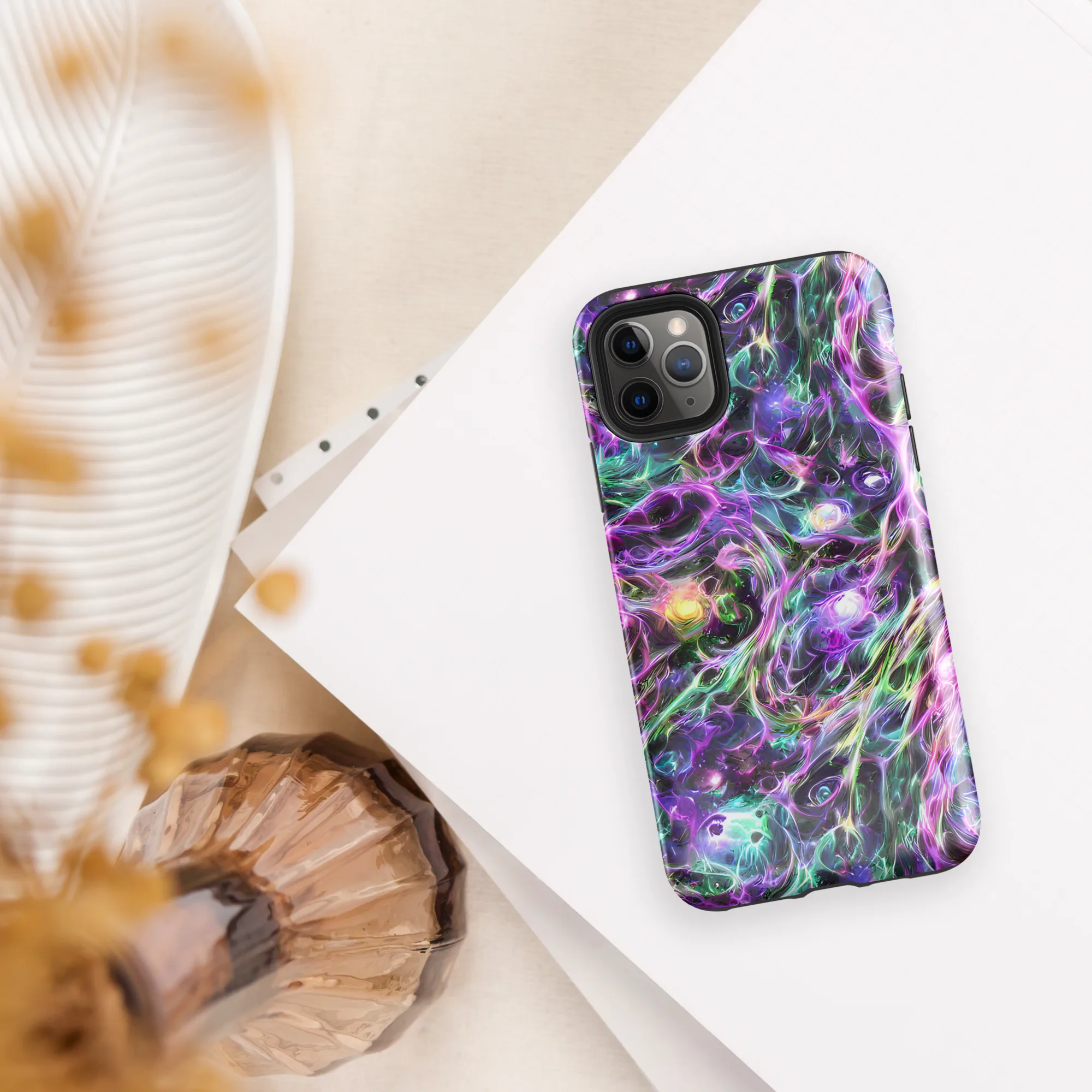 Amethyst Storm on Tough Case for iPhone® — Front