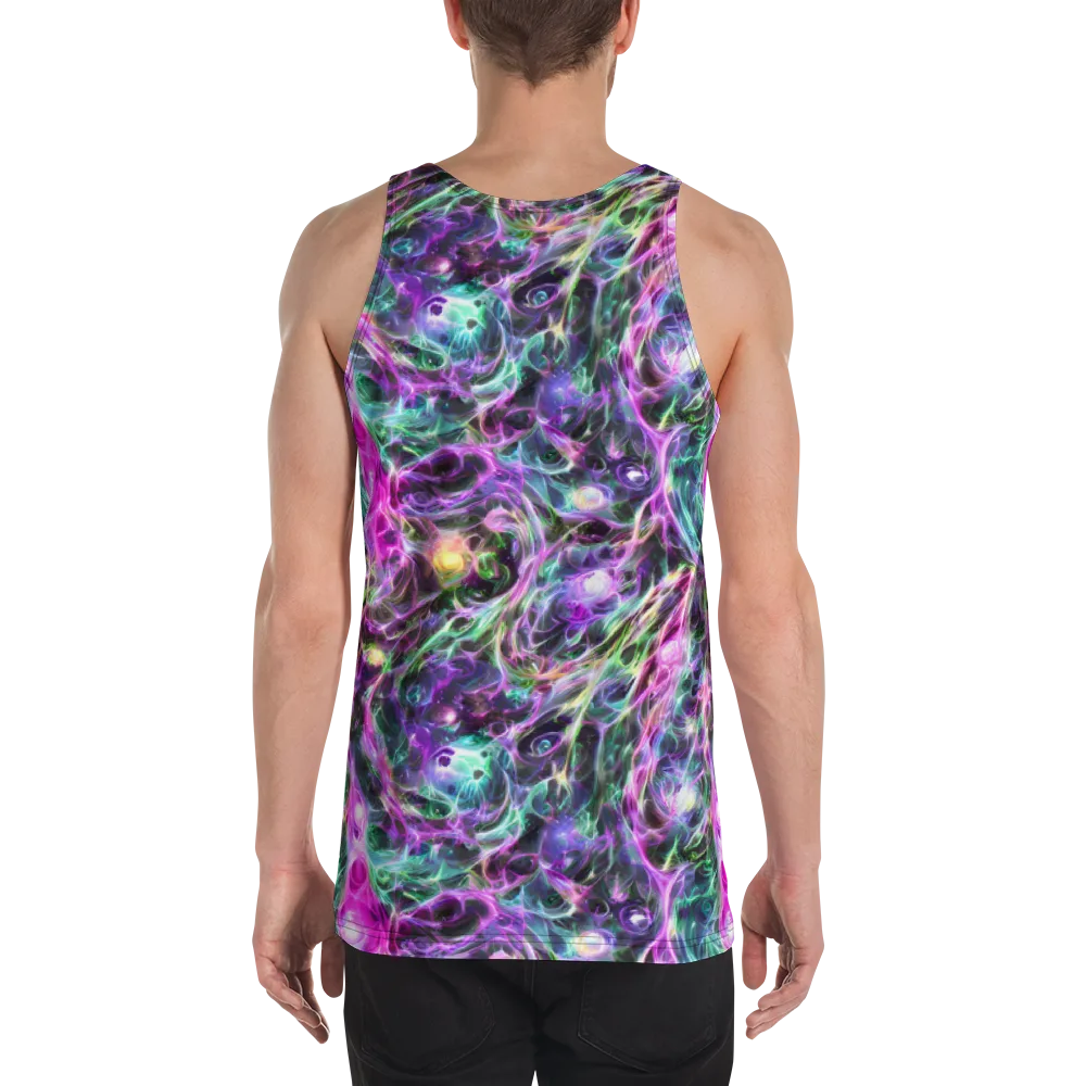 Amethyst Storm on Men's Tank Top — Back