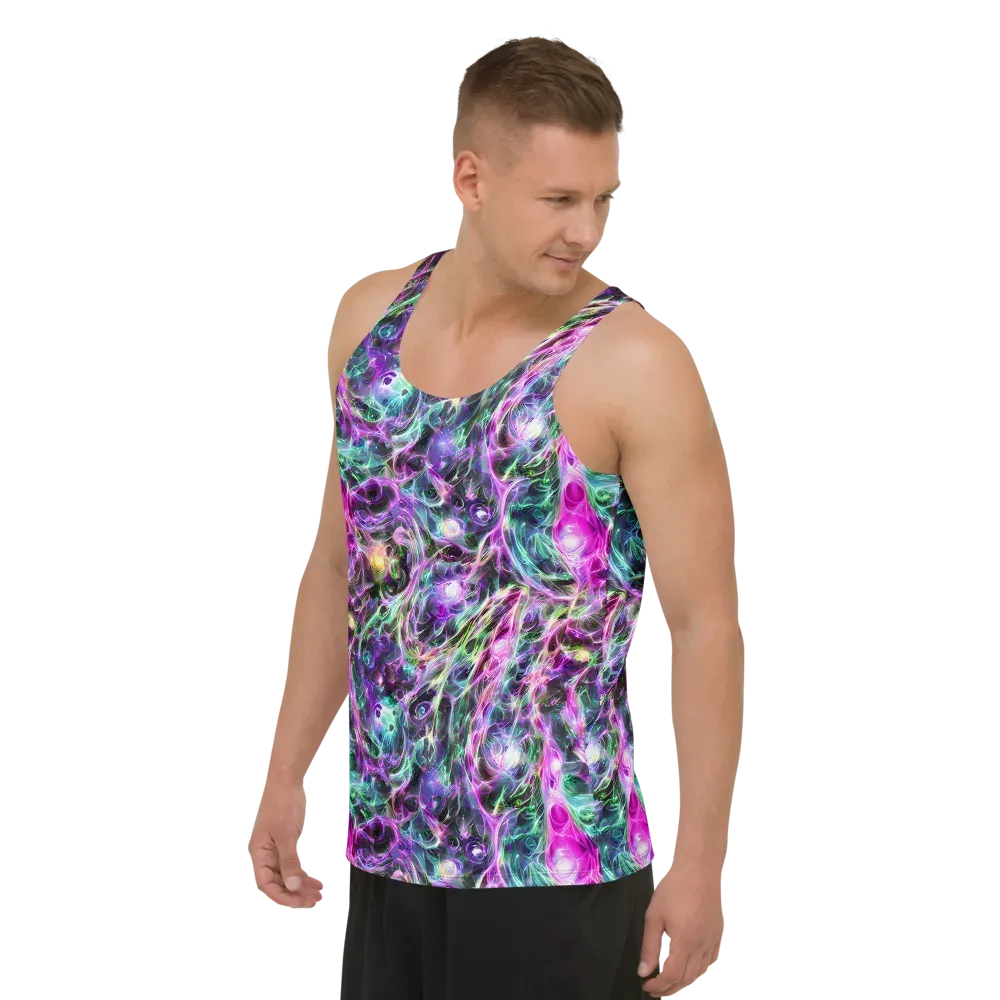 Amethyst Storm on Men's Tank Top — Left Front