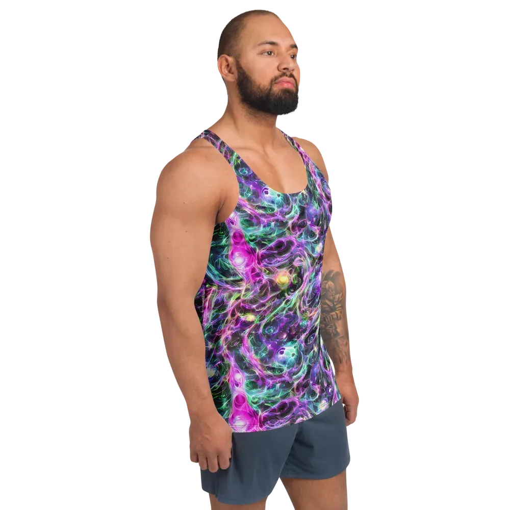 Amethyst Storm on Men's Tank Top — Right Front