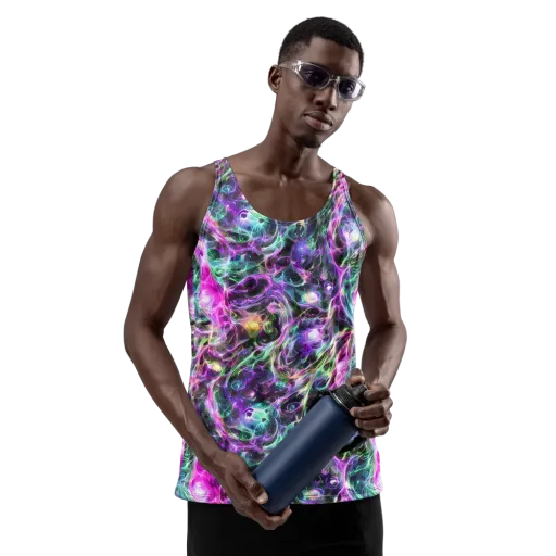 Amethyst Storm on a Men's Tank Top
