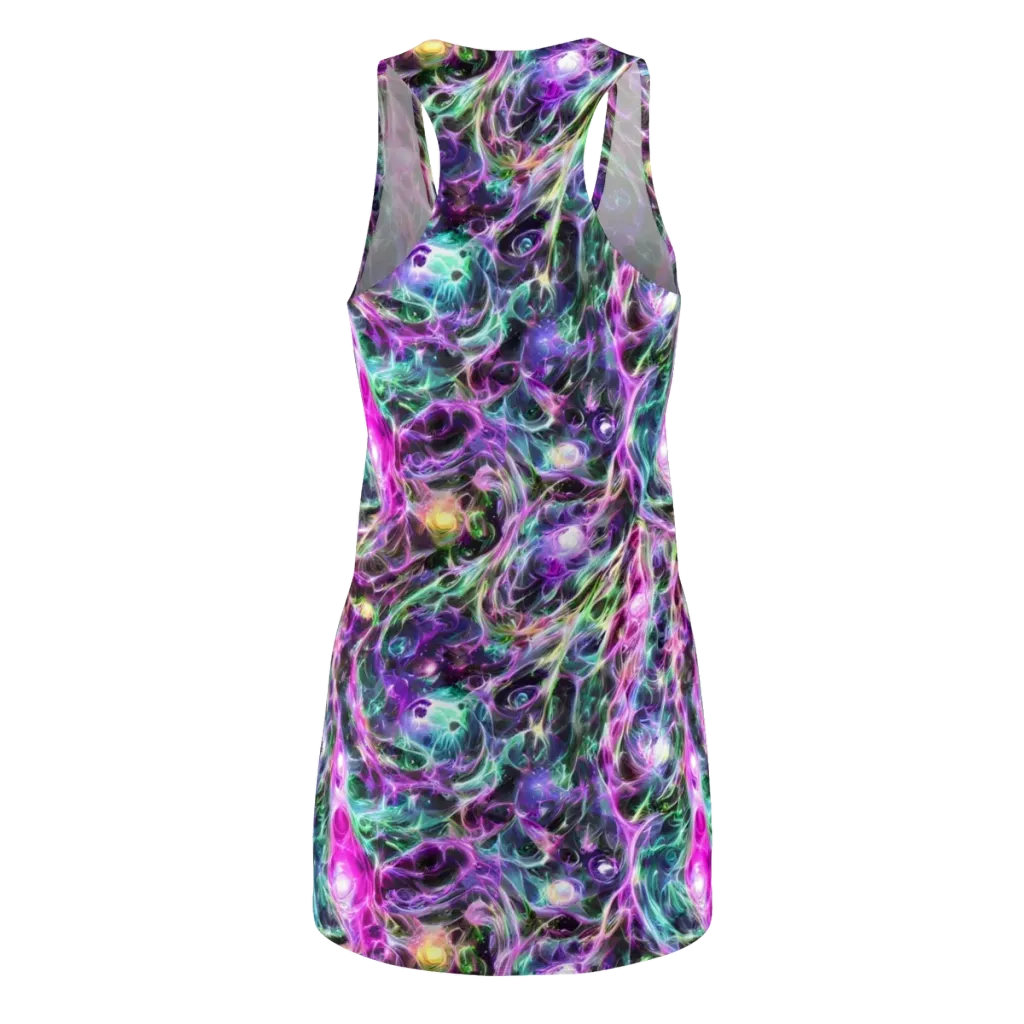 Amethyst Storm on Racerback Dress — Back