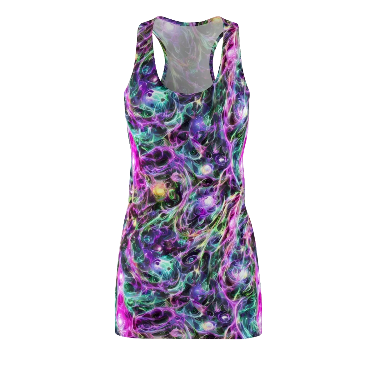 Amethyst Storm on Racerback Dress — Front