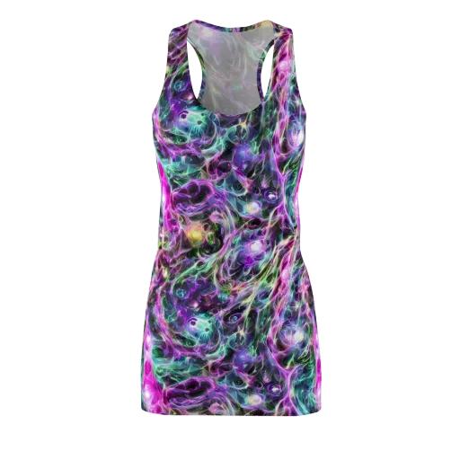 Amethyst Storm on a Racerback Dress