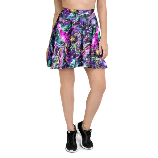 Amethyst Storm on a Skater Skirt