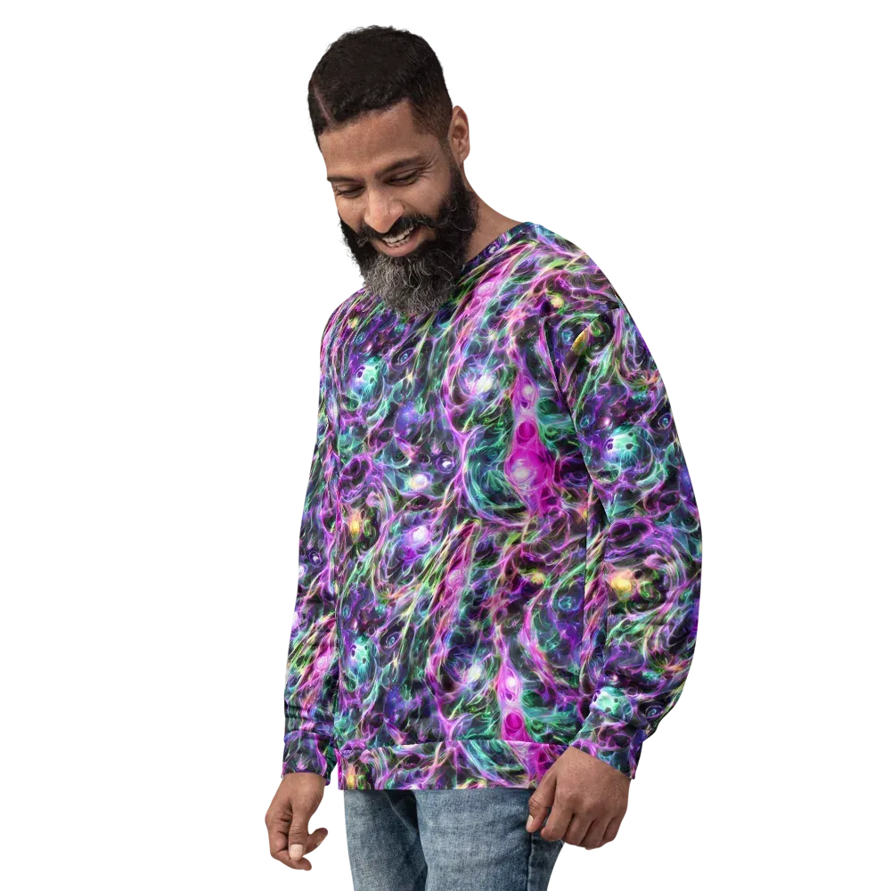 Amethyst Storm on Sweatshirt — Left Front