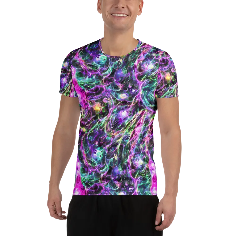 Amethyst Storm on Men's Athletic T-Shirt — Front