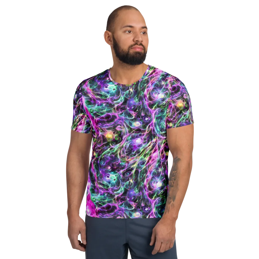Amethyst Storm on Men's Athletic T-Shirt — Front