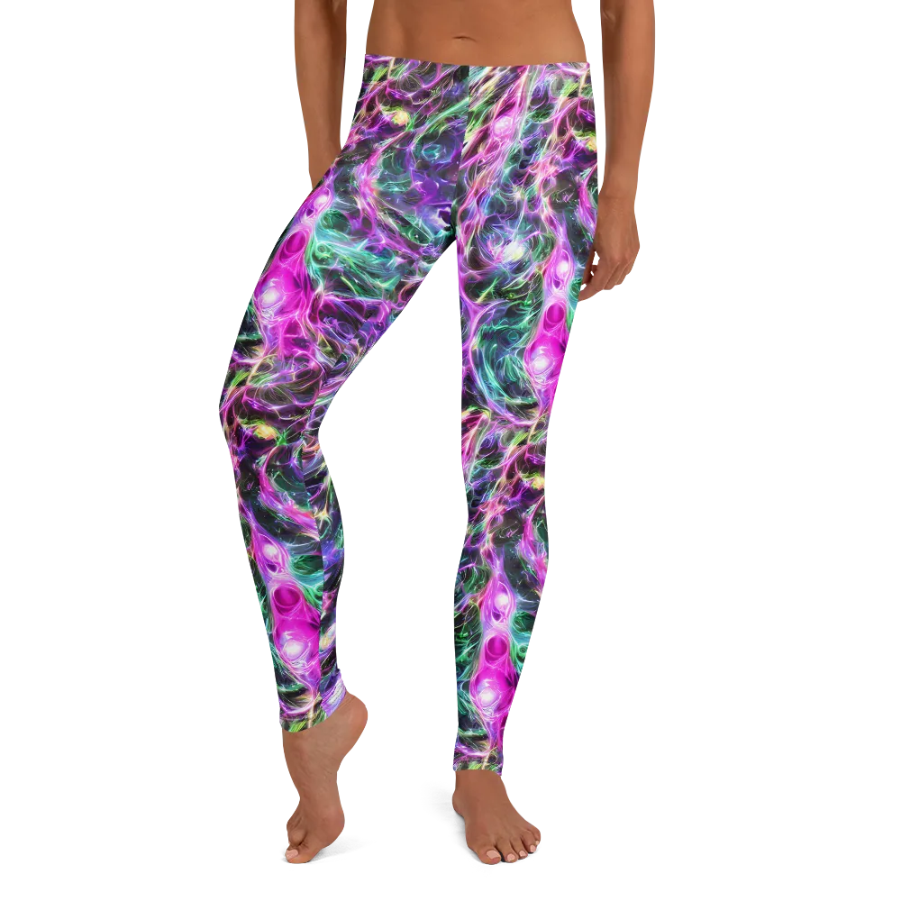 Amethyst Storm on Leggings — Front