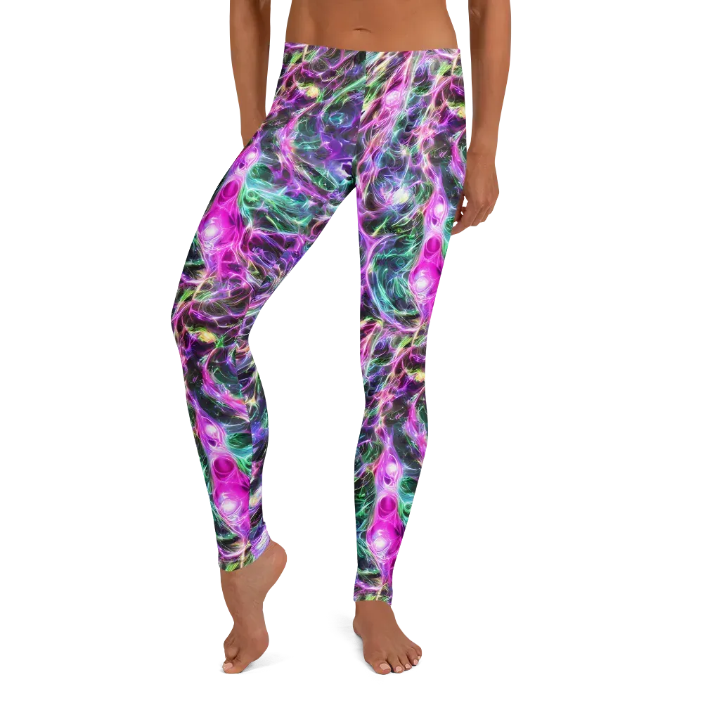 Amethyst Storm on Leggings — Front