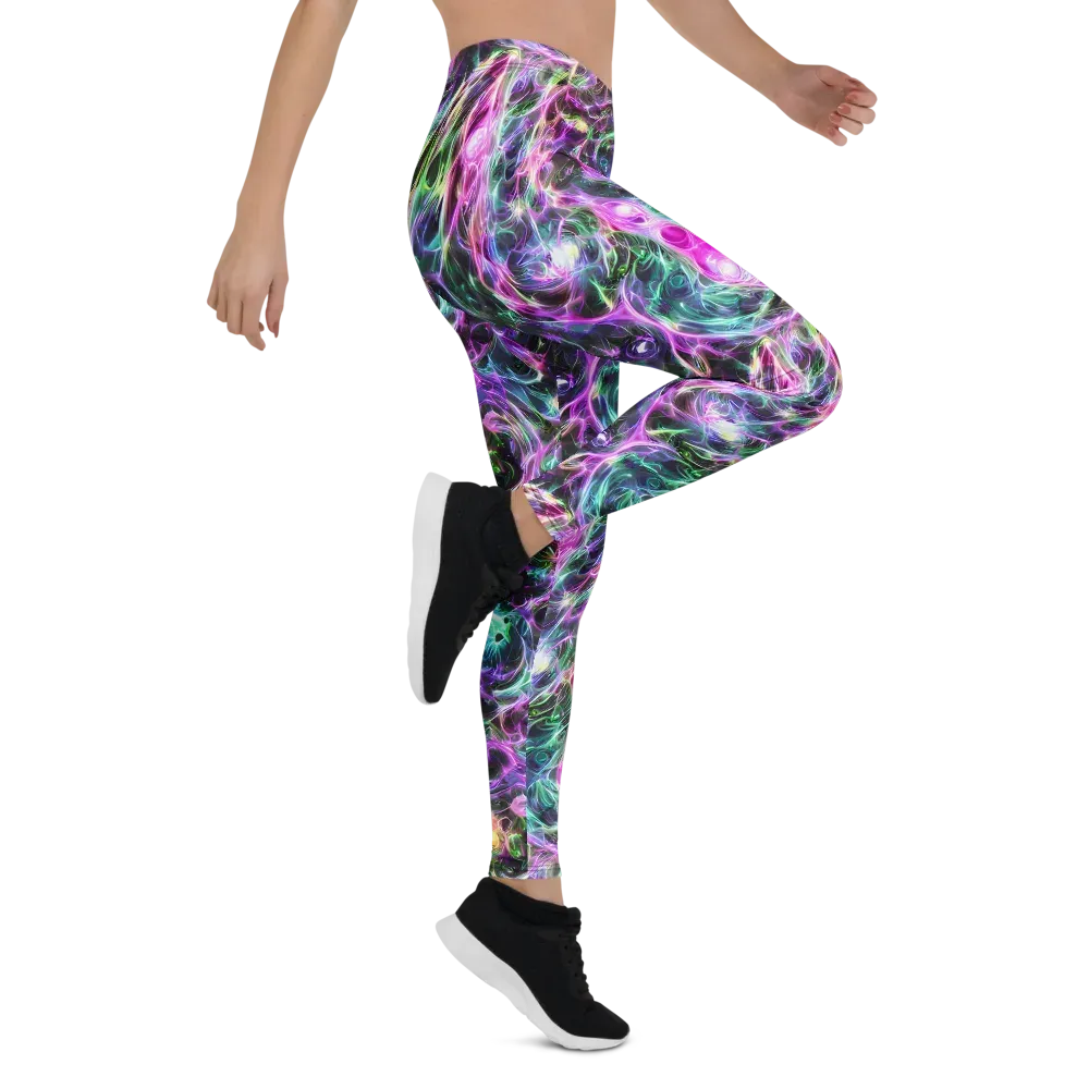 Amethyst Storm on Leggings — Right