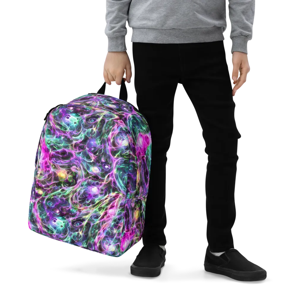 Amethyst Storm on Minimalist Backpack — Zoomed-in