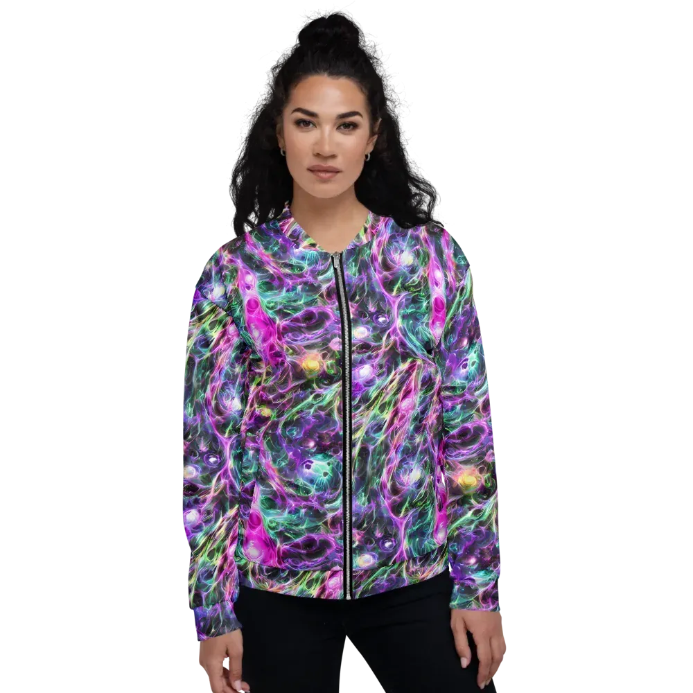 Amethyst Storm on Bomber Jacket — Front