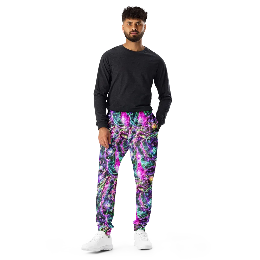 Amethyst Storm on Men's Joggers — Front