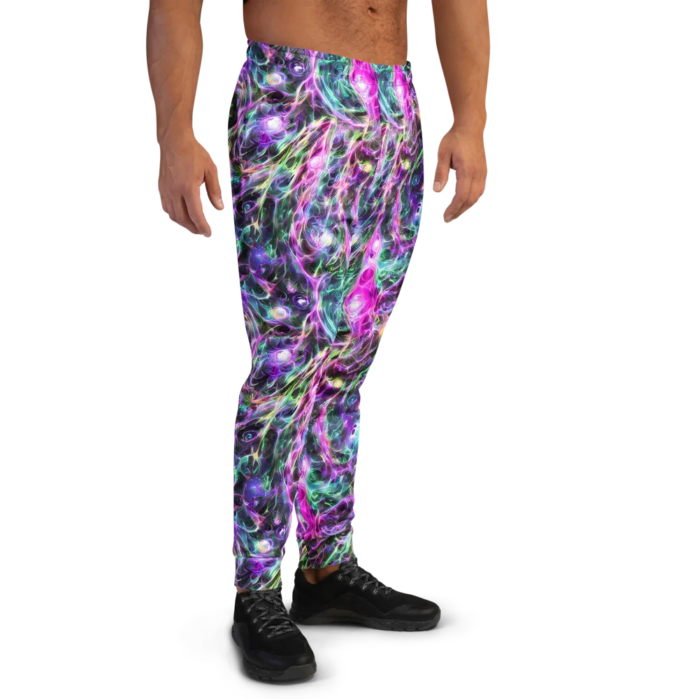 Amethyst Storm on Men's Joggers — Right