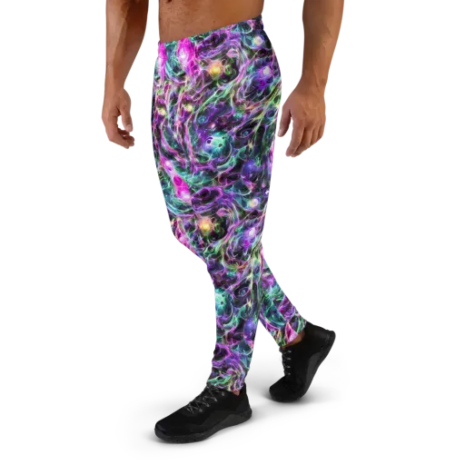 Amethyst Storm on a Men's Joggers