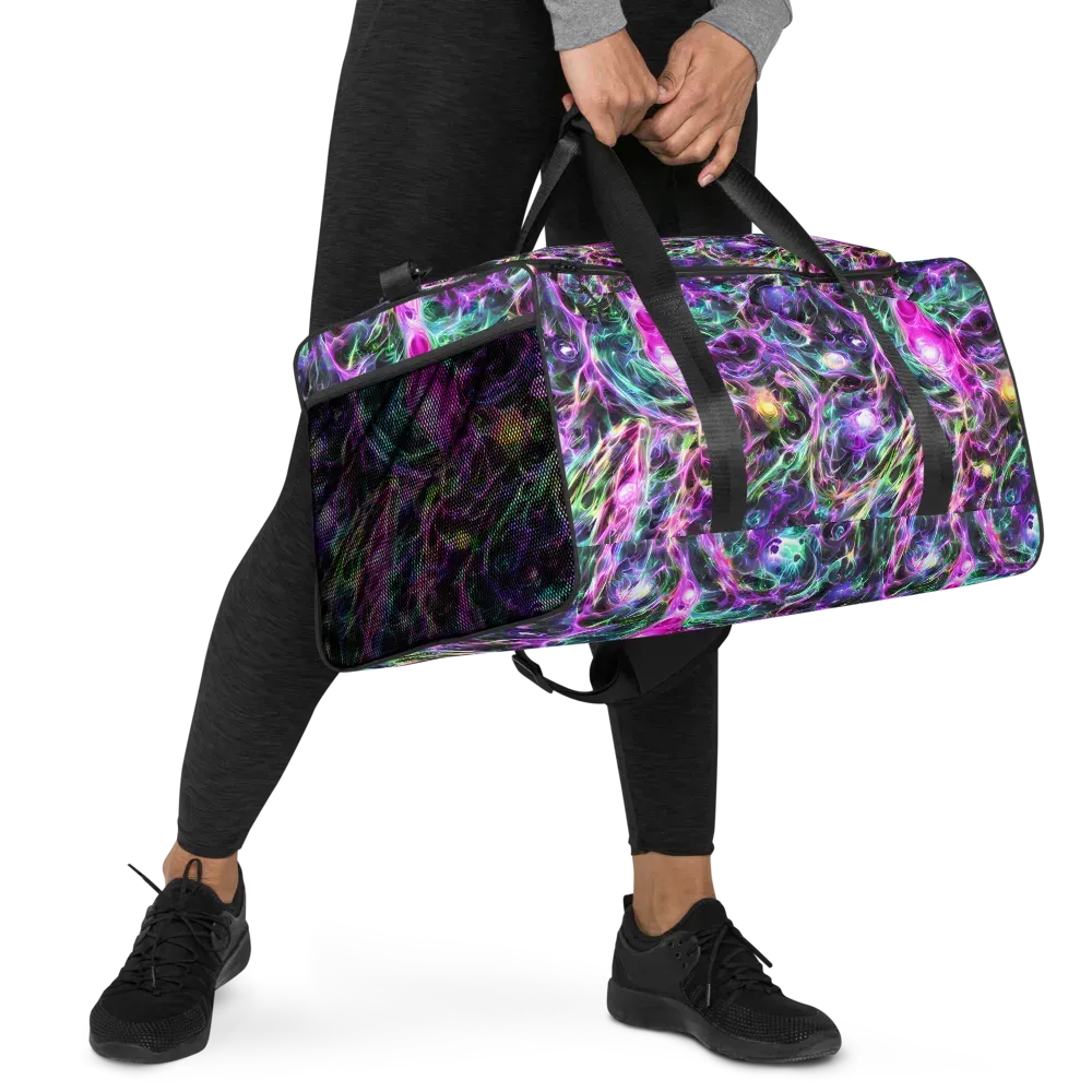 Amethyst Storm on Duffle Bag — Right Front