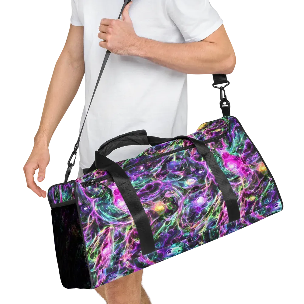 Amethyst Storm on Duffle Bag — Right Front