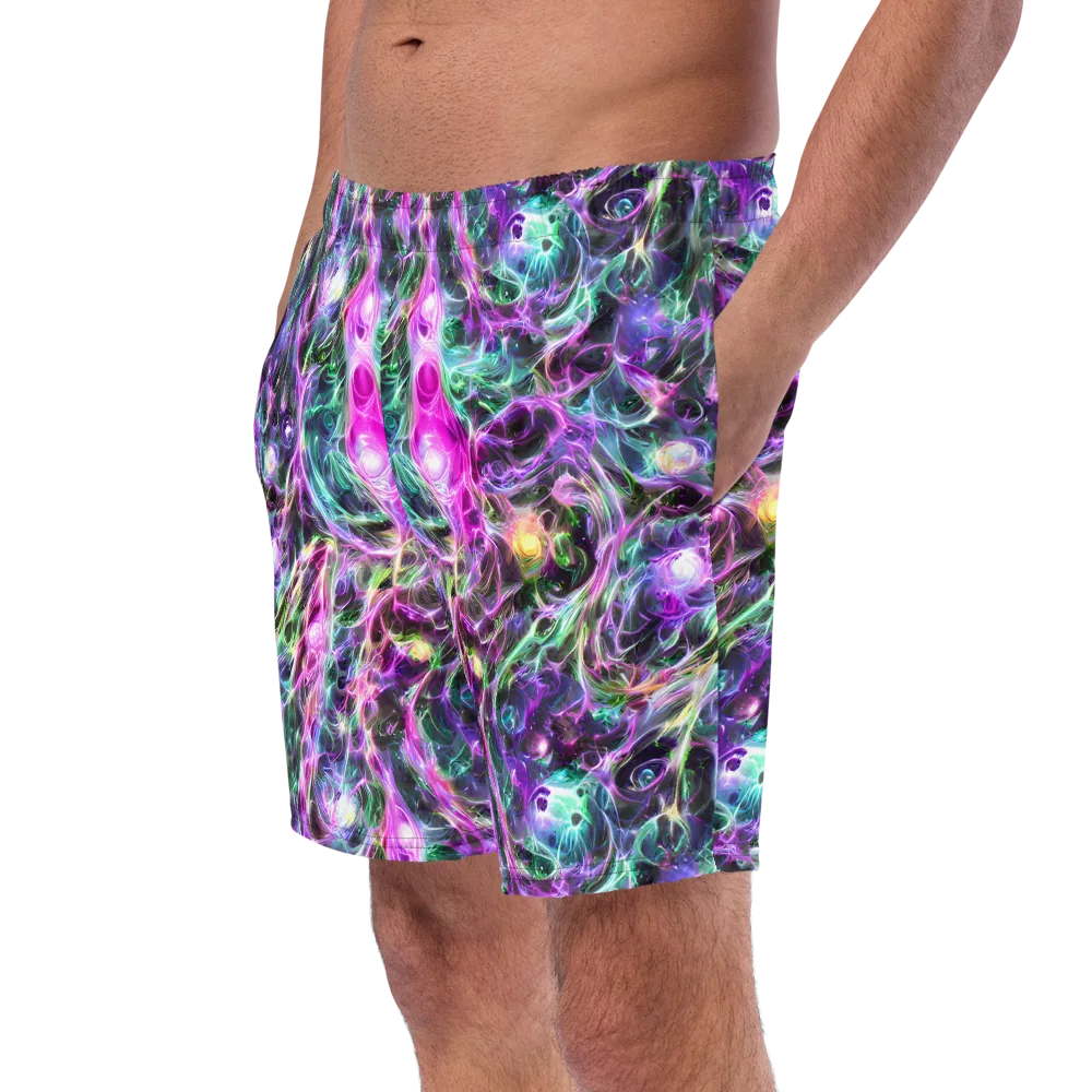 Amethyst Storm on Swim Trunks — Left Front
