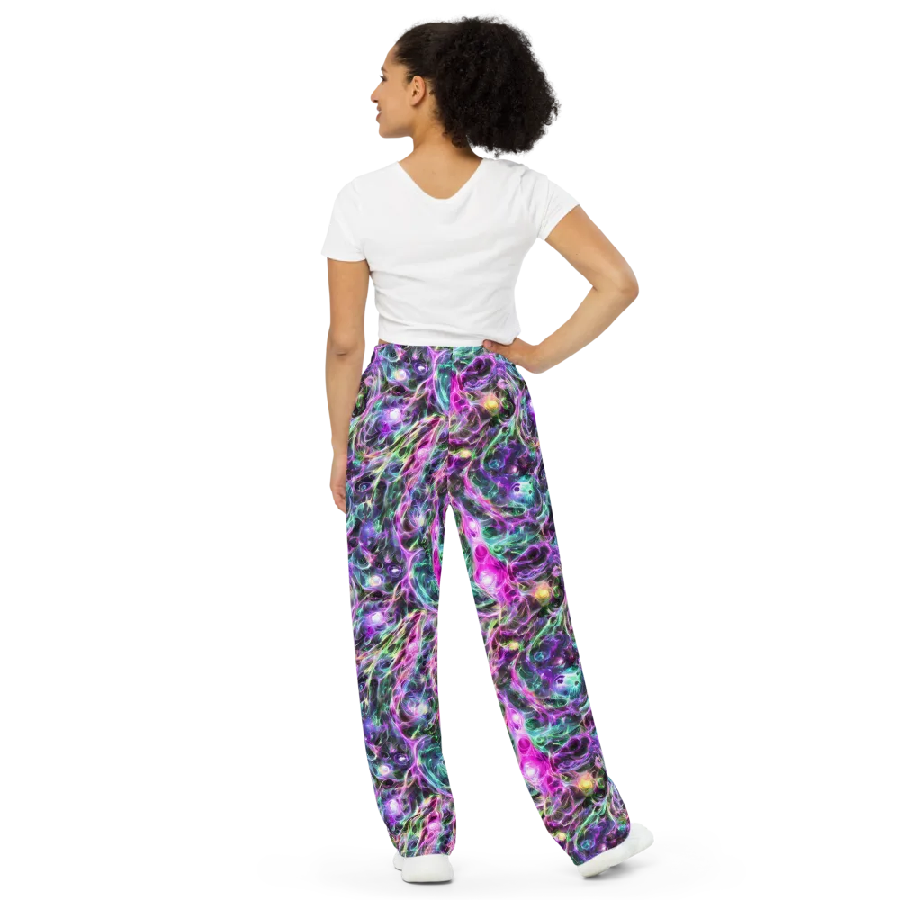 Amethyst Storm on Wide-Leg Pants — Back
