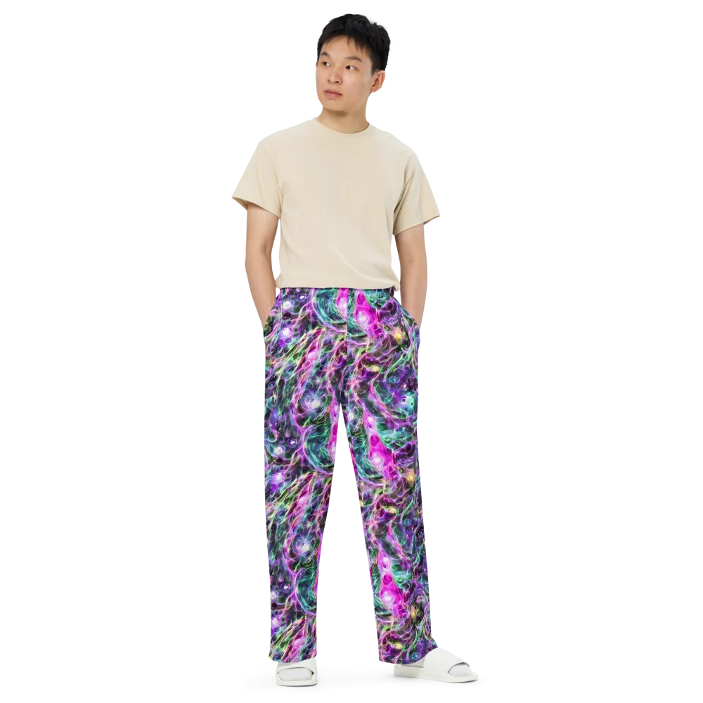 Amethyst Storm on Wide-Leg Pants — Front