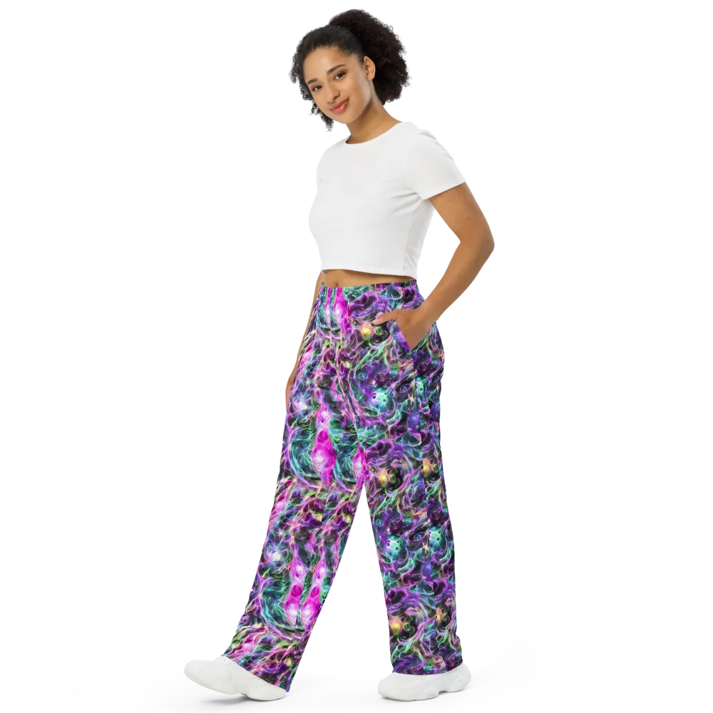 Amethyst Storm on Wide-Leg Pants — Left Front