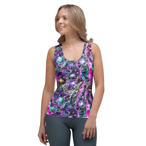 Amethyst Storm on a Women's Tank Top