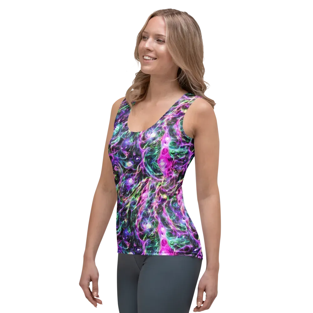 Amethyst Storm on Women's Tank Top — Left Front