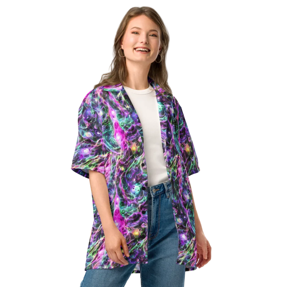 Amethyst Storm on Button Shirt — Front