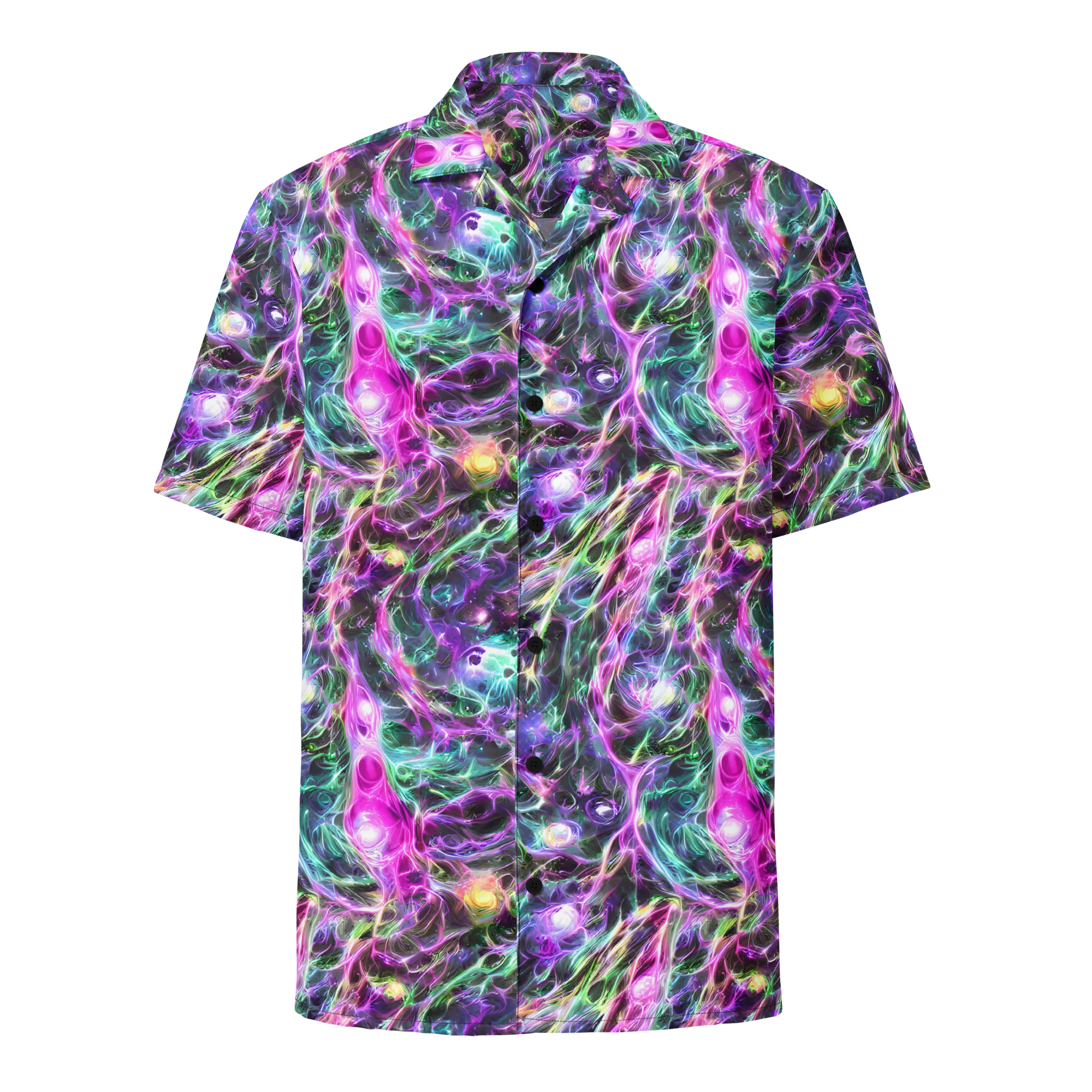 Amethyst Storm on Button Shirt — Front